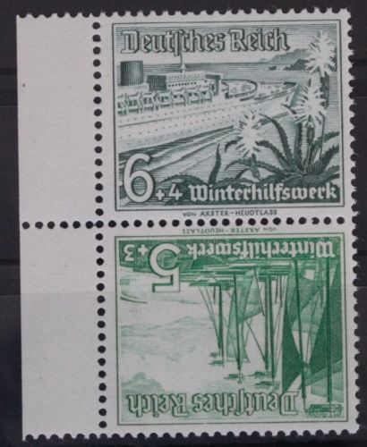 Deutsches Reich Zd SK32 postfrisch Zusammendruck ungefaltet #VG204
