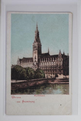 AK Hamburg Rathaus ungebraucht #PI988