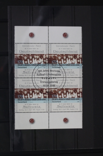 BRD 2659 gestempelt als 4er Einheit #VF197