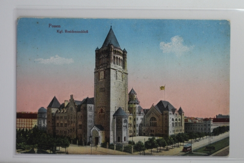 AK Posen Kgl. Residenzschloss ungebraucht #PJ034