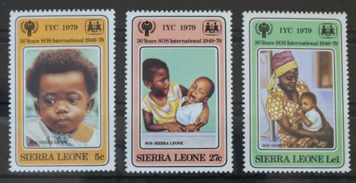Sierra Leone 578-580 postfrisch #VD155