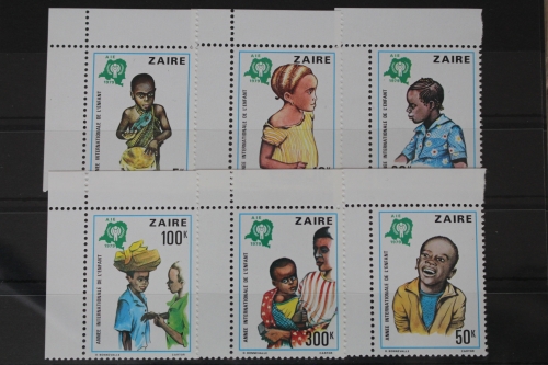 Zaire 613-618 postfrisch