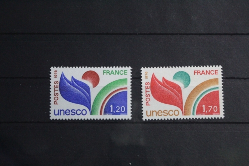 Frankreich Dienstmarken Unesco 19-20 postfrisch