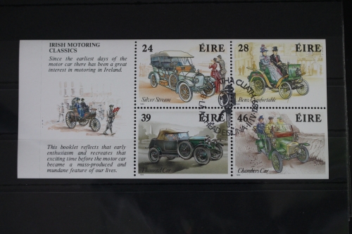 Irland H-Blatt 13 mit 671-672 gestempelt