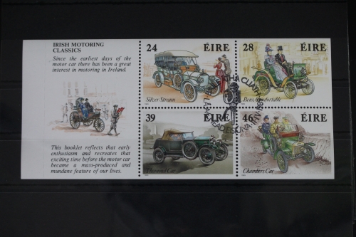Irland H-Blatt 13 mit 671-672 gestempelt