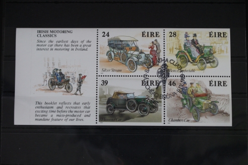 Irland H-Blatt 13 mit 671-672 gestempelt #VJ327