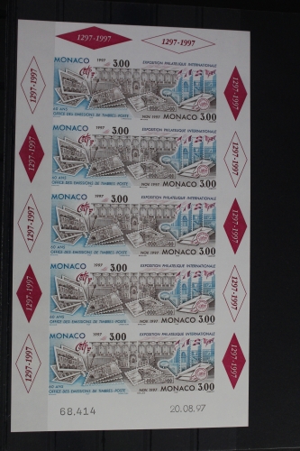 Monaco 2333B-2334B postfrisch als Kleinbogen #VJ185