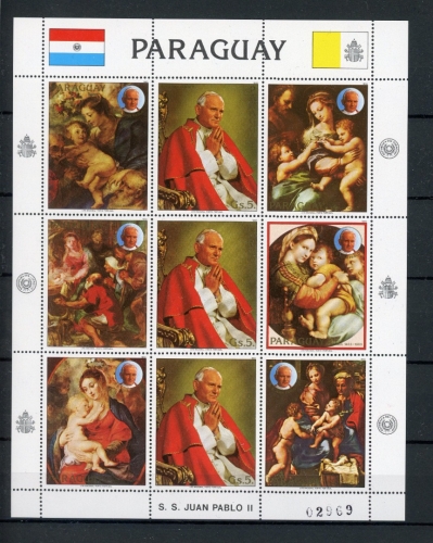 Paraguay Kleinbogen 3627 postfrisch Raumfahrt #GF721
