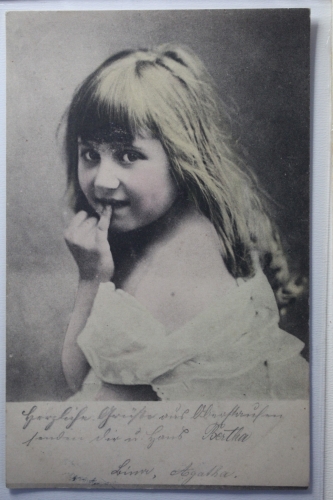 AK Deutschland Grußkarte 1902 gebraucht #PJ153