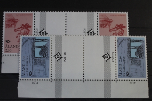 Aland 70-71 postfrisch als Zwischenstegpaare #VI723