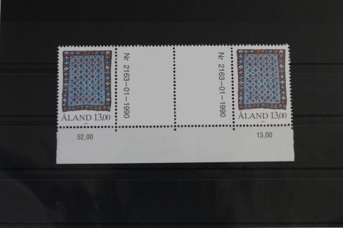 Aland 41 postfrisch als Zwischenstegpaar #VI739