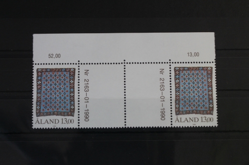 Aland 41 postfrisch als Zwischenstegpaar #VI741