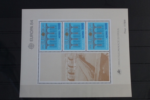 Portugal Azoren Block 5 mit 364 postfrisch #VI959