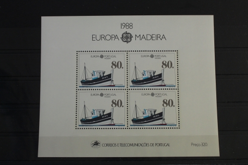 Portugal Madeira Block 9 mit 118 postfrisch #VI974