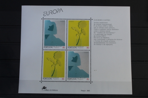 Portugal Madeira Block 13 mit 163 postfrisch #VI987