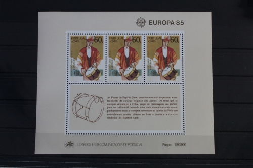 Portugal Azoren Block 6 mit 373 postfrisch #VJ743