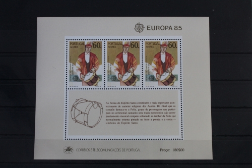 Portugal Azoren Block 6 mit 373 postfrisch #VJ744