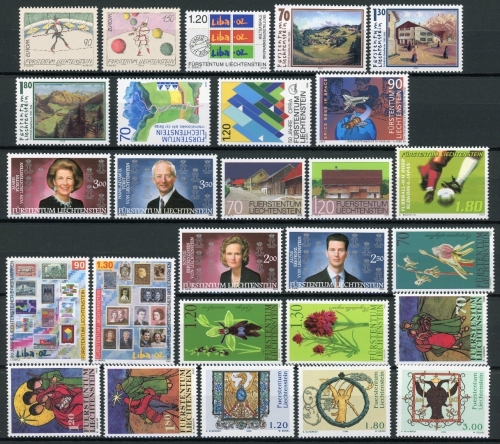 Liechtenstein Jahrgang 2002 1283-1309 postfrisch #HX079