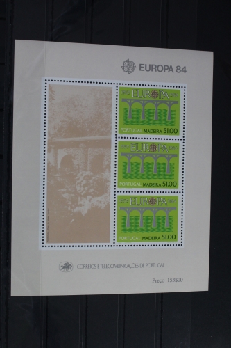 Portugal Azoren Block 5 mit 364 postfrisch Cept #VK715