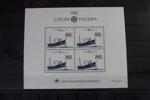 Portugal Madeira Block 9 mit 118 postfrisch #VJ969