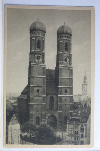 AK München Frauenkirche T N. Serie 1421 Nr. 7 ungebraucht #PJ167