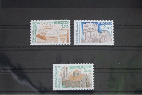 Frankreich Dienstmarken Unesco 31-33 postfrisch