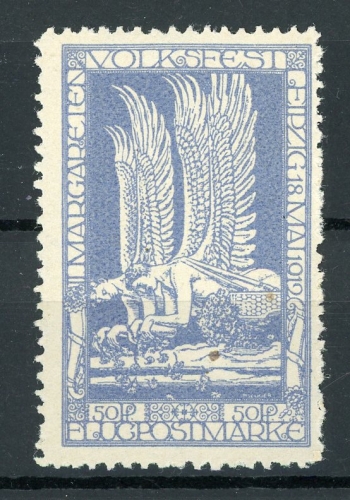 Deutsches Reich Flugpostmarke 4 b postfrisch #JJ922