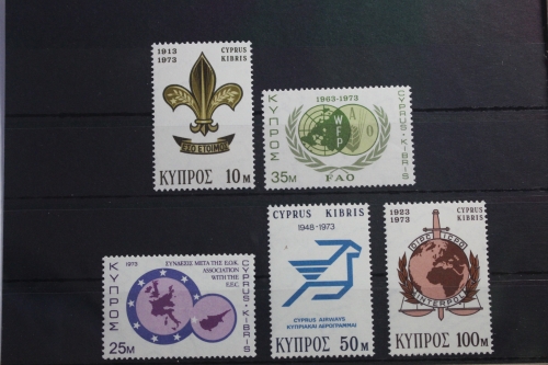 Zypern 396-400 postfrisch
