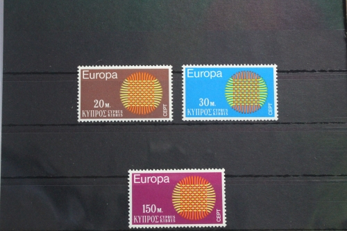 Zypern 332-334 postfrisch Europa #VN439
