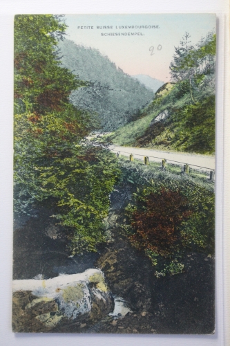 AK Petite Suisse Luxembourgoise Schiesendempel 1910 gebraucht #PJ197