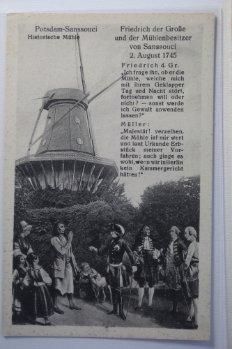 AK Potsdam Sanssouci, Historische Mühle ungebraucht #PJ227