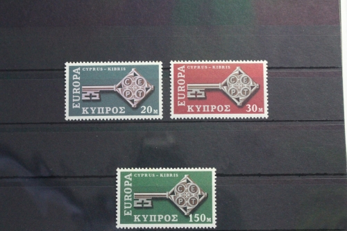 Zypern 307-309 postfrisch Europa #VN345