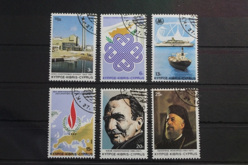 Zypern 599-604 gestempelt