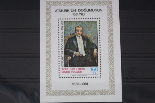 Türkisch-Zypern Block 2 mit 100 postfrisch #VL487