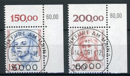 Bund 1497-1498 gestempelt Frankfurt KBWZ #IU650