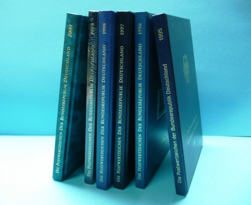 Bund Jahrbücher 1995-2000 komplett postfrisch #JB_BRD_03