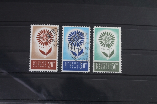 Zypern 240-242 gestempelt