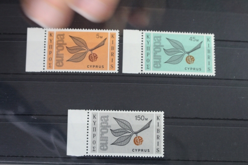 Zypern 258-260 postfrisch Europa #VN231