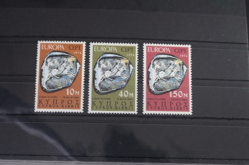 Zypern 409-411 postfrisch Europa #VN246