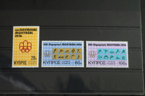 Zypern 454-456 postfrisch #VN276
