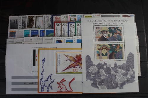 BRD Jahrgang 1994 mit 1709-1771 postfrisch