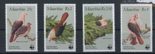 Mauritius 609-612 postfrisch