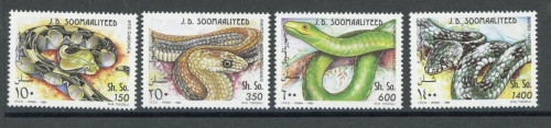 Somalia 528-531 postfrisch Schlange #JK488