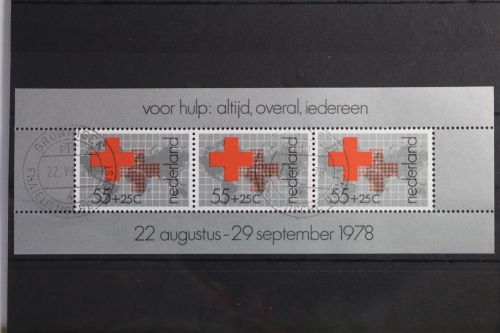 Niederlande Block 18 mit 1125 gestempelt #VO224