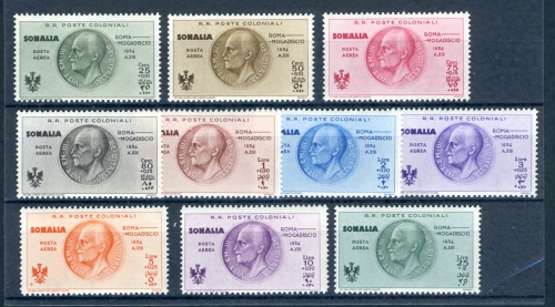 Italienisch-Somaliland 209-218 postfrisch #JK334