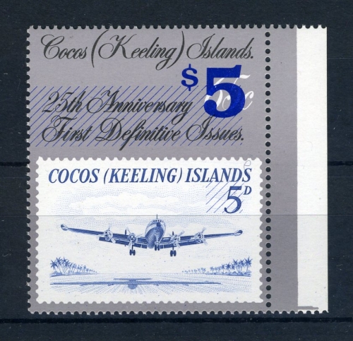 Kokosinseln 236 postfrisch Flugzeug #JK867