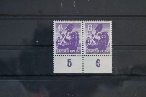 Berlin und Brandenburg 2A VII postfrisch Plattenfehler #VP205