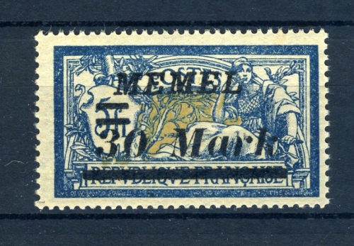 Memel 96 II postfrisch geprüft Erdwien #JM138