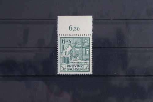 SBZ 87III postfrisch Plattenfehler #VP291