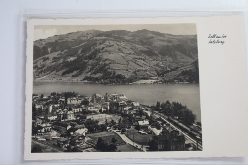 AK Zell am See Ortsansicht gebraucht #PJ640